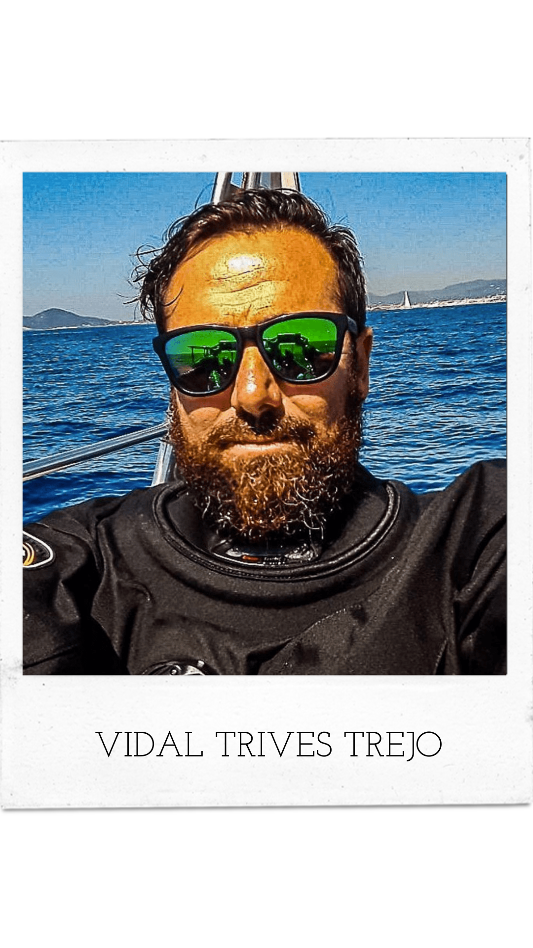 VIDAL TRIVES TREJO <br />
IDC STAFF INSTRUCTOR PADI E INSTRUCTOR EFR